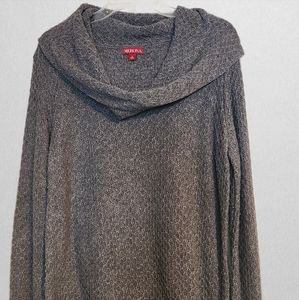 Women's "Merona" Cowlneck Waffle Knit Sweater